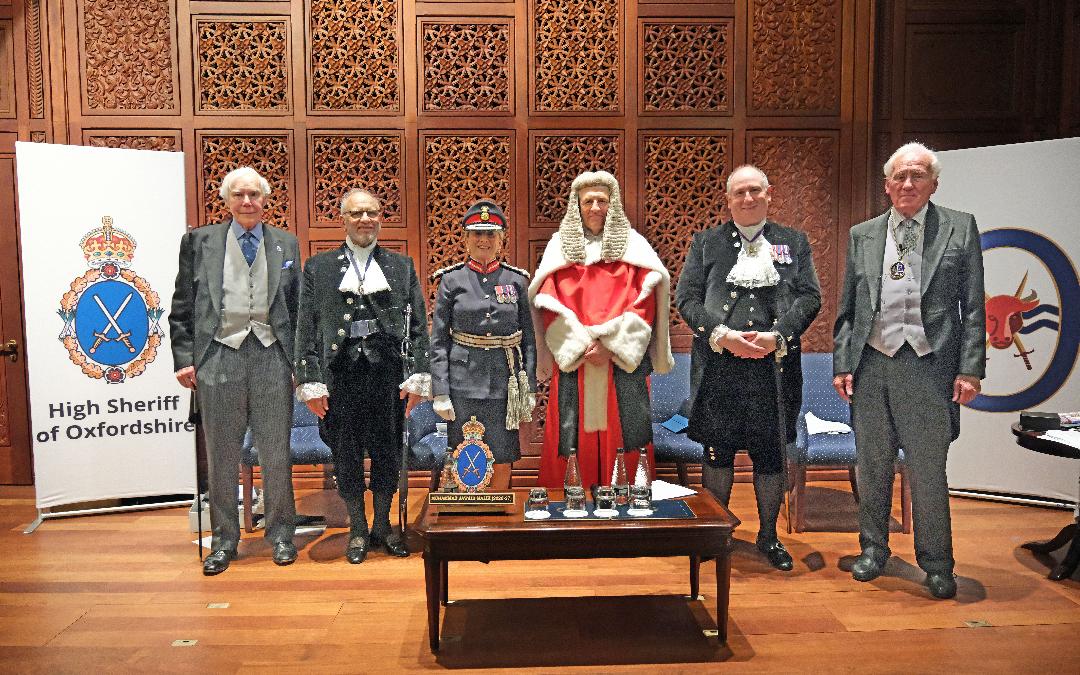 New High Sheriff Of Oxfordshire Sets Out Theme Of “Connecting Communities: Our Future Together”