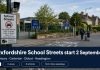 Oxfordshire School Streets start on 2 September: roads, times, exemptions and official maps