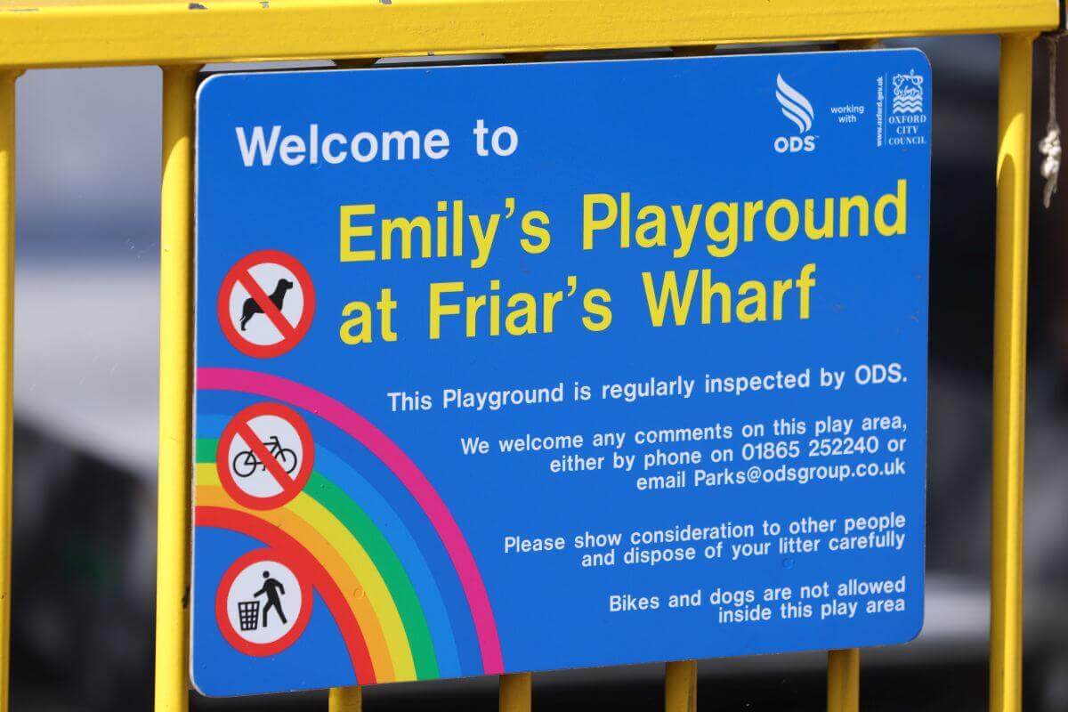 Emily’s Playground At Friar’s Wharf: South Oxford Playground Reopens In Memory Of Emily Topf Abrams